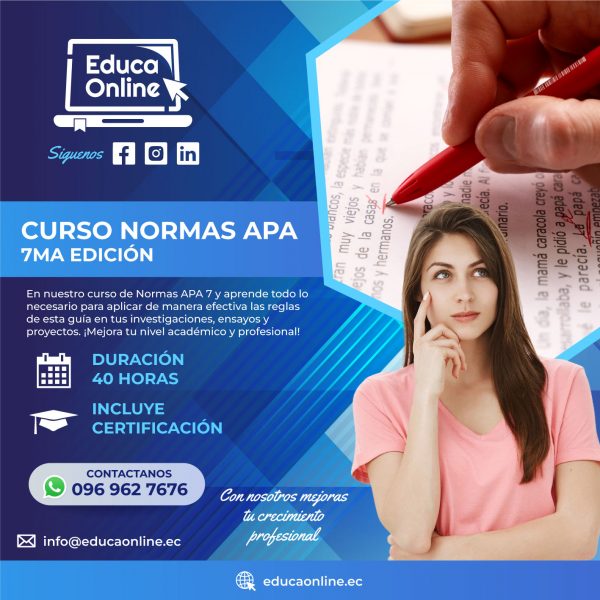 Normas APA 7ma Edición
