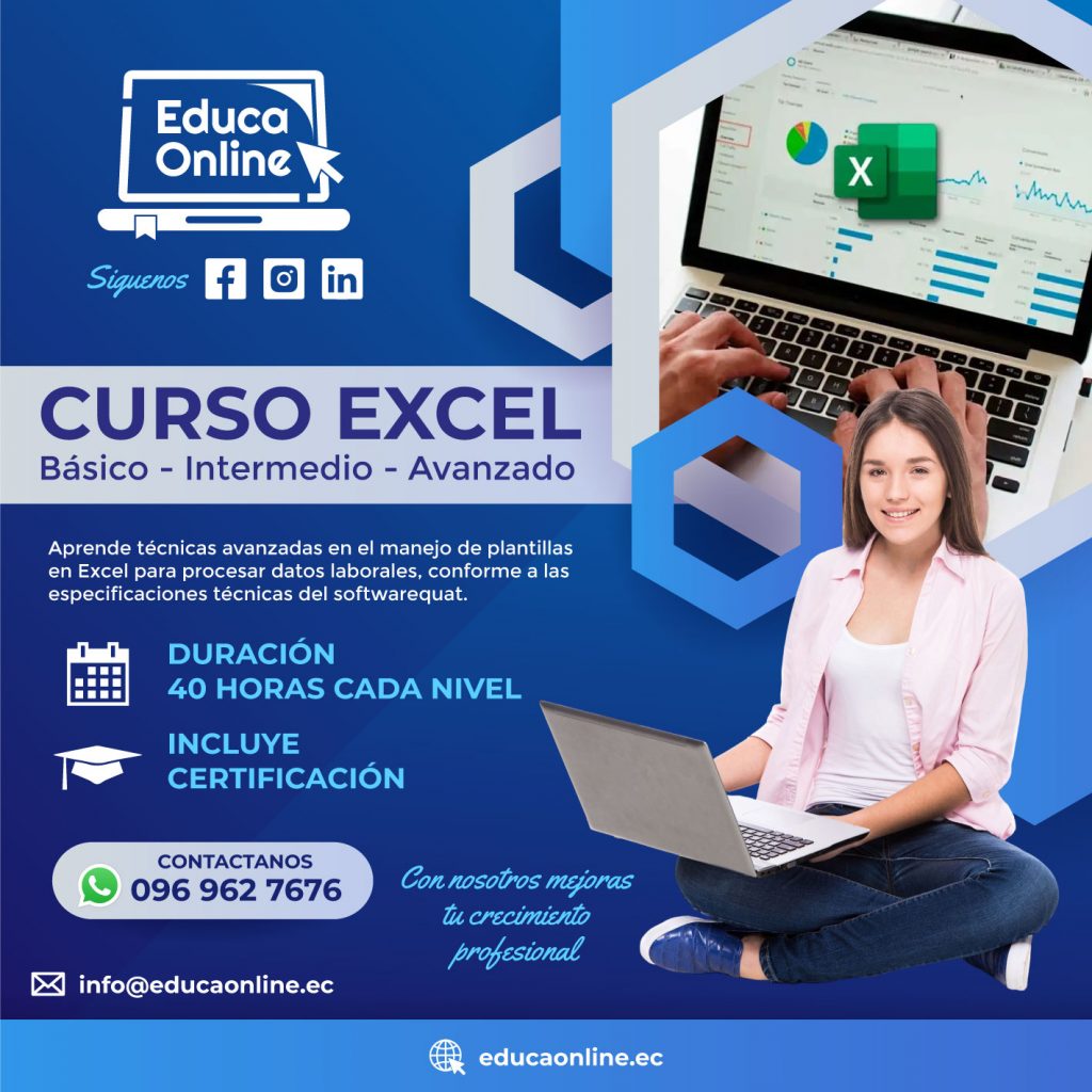 Imagen del curso Excel básico intermedio y avanzado