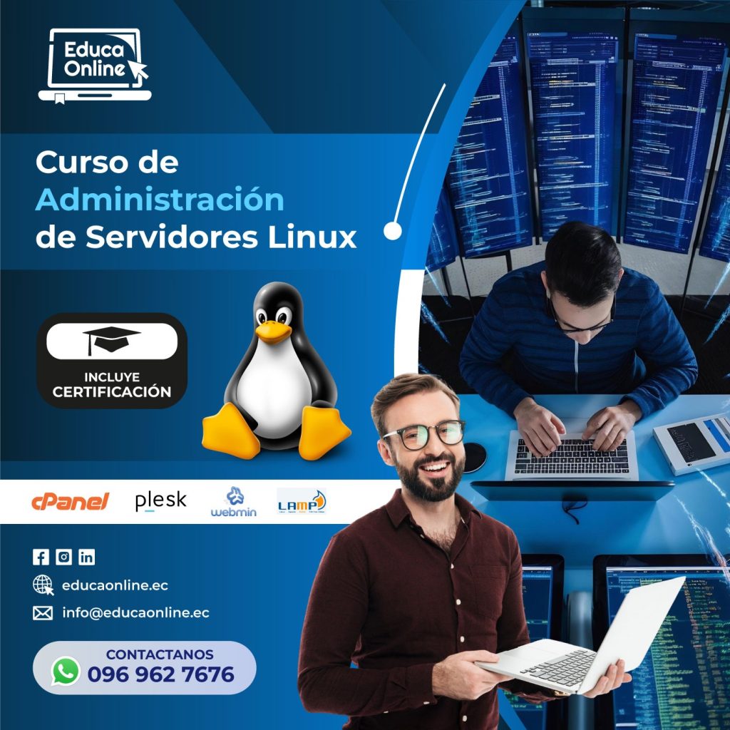 Imagen del curso Cursos de Administración de Servidores Linux