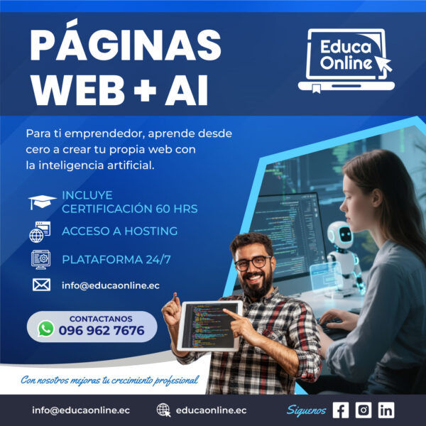Páginas web + AI